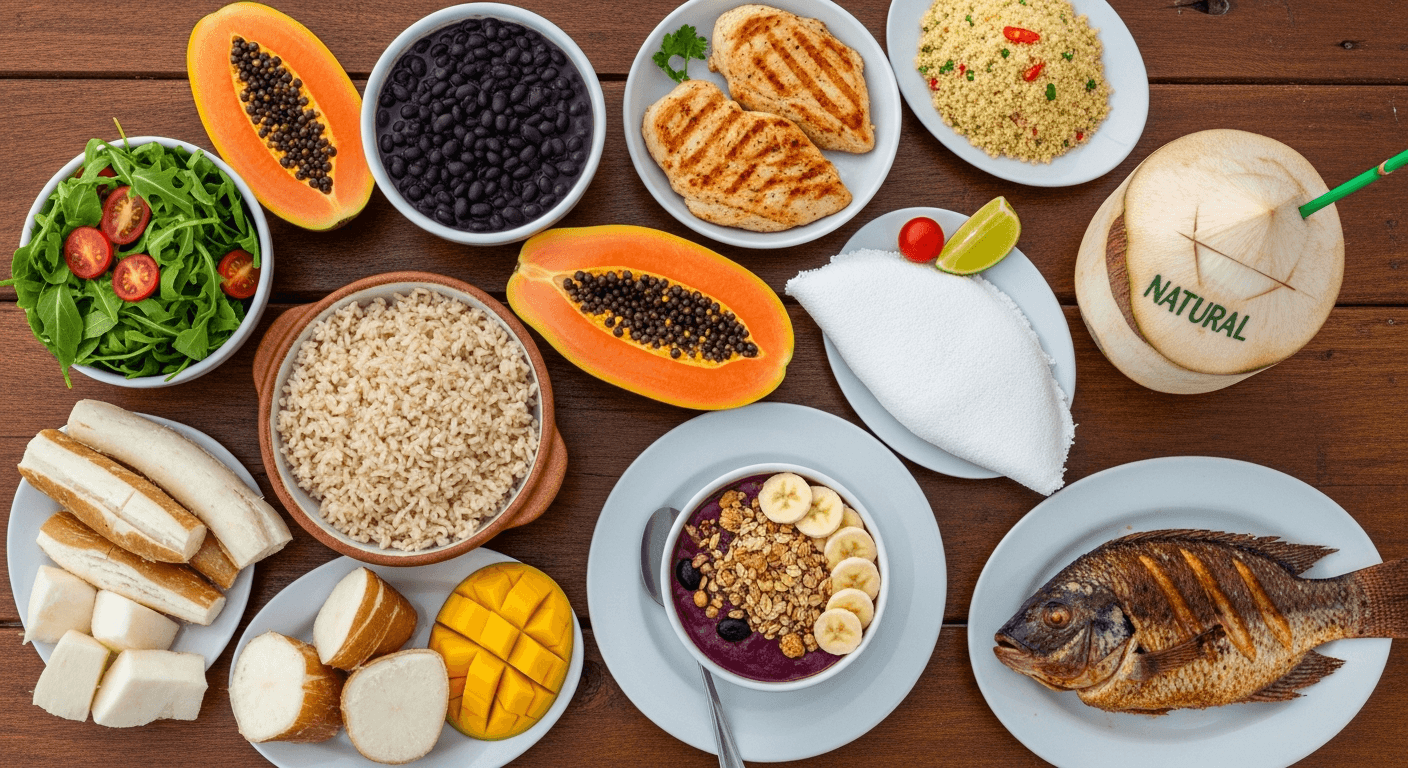 Comida brasileira saudável